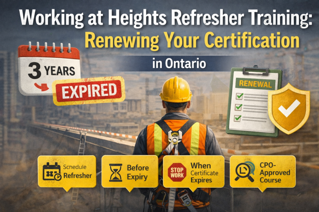 Working at Heights Refresher Training & Renewal Ontario