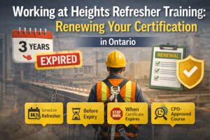 Working at Heights Refresher Training & Renewal Ontario