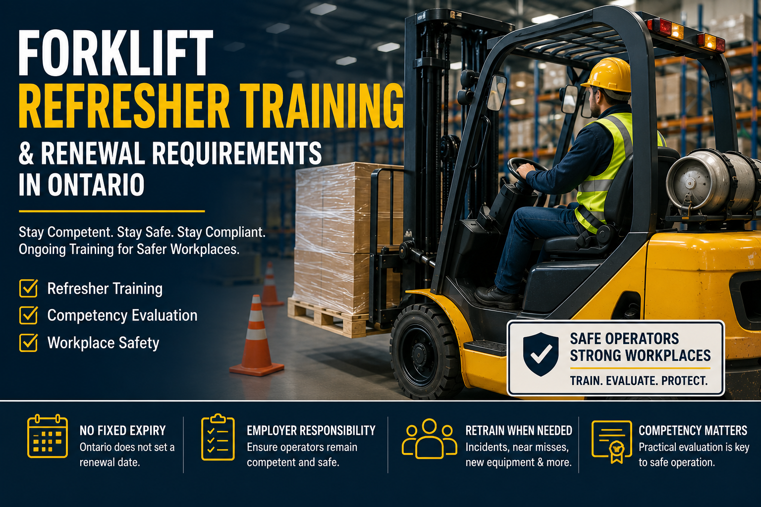 Forklift Refresher Training Ontario